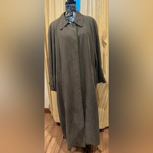 Olive Green Long Coat